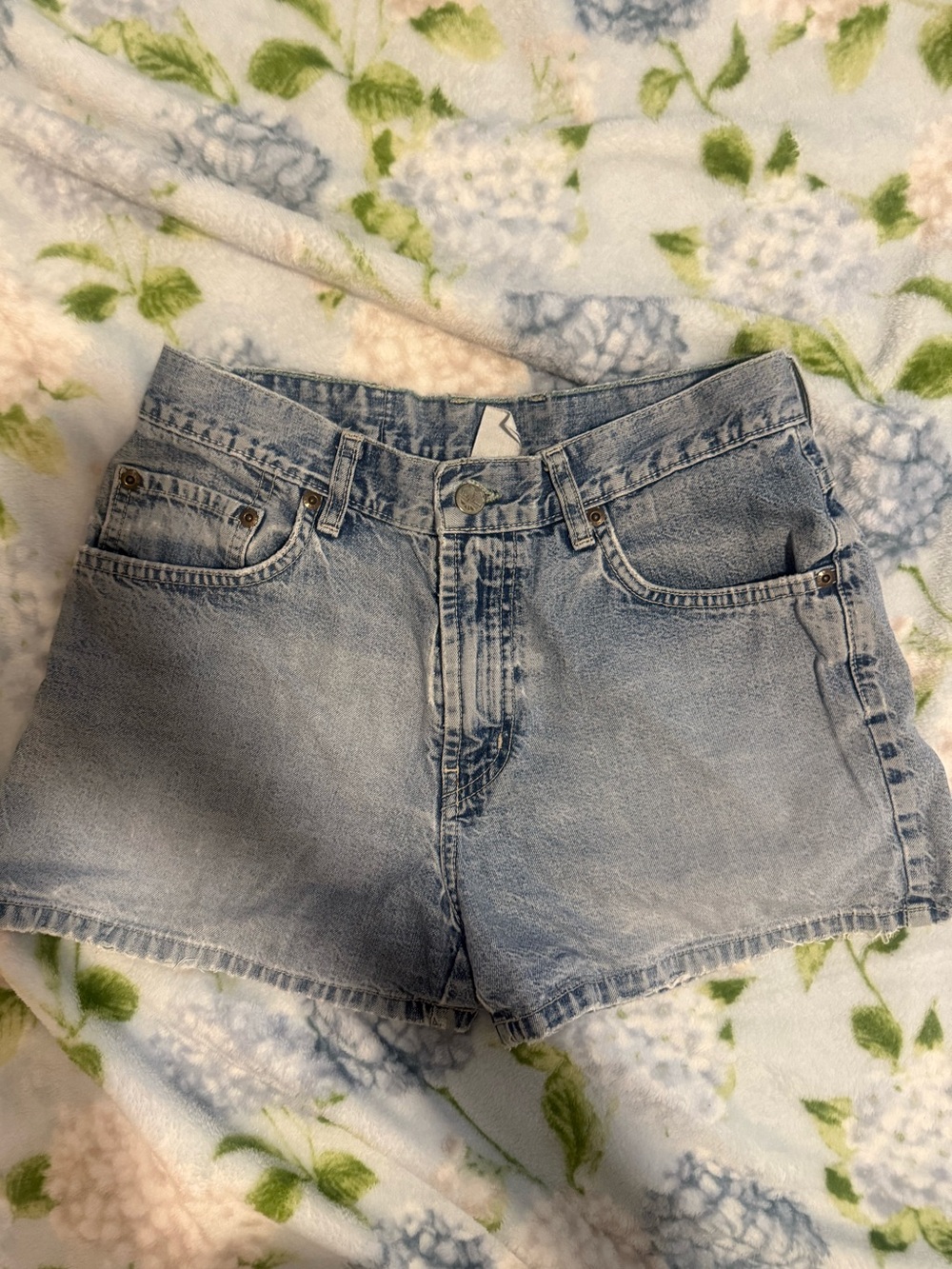 Lucky Brand Light Blue Denim Cutoff Shorts